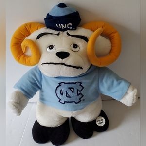 Team Crossbars NCAA UNC Mascot Rameses Plays Fight Song Plush - EUC